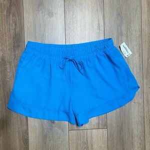 MM Couture by Miss Me Vibrant Blue Shorts Large NWT